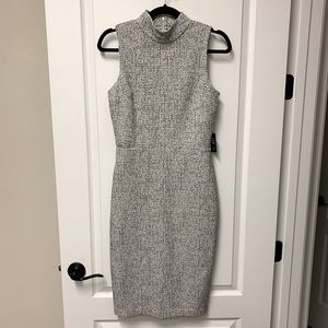Black and White Pencil Dress by Express - Size Small